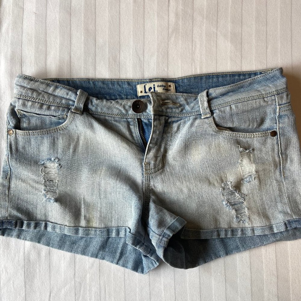 L.e.i Denim Shorts